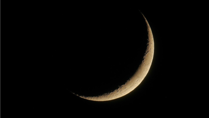 Crescent moon